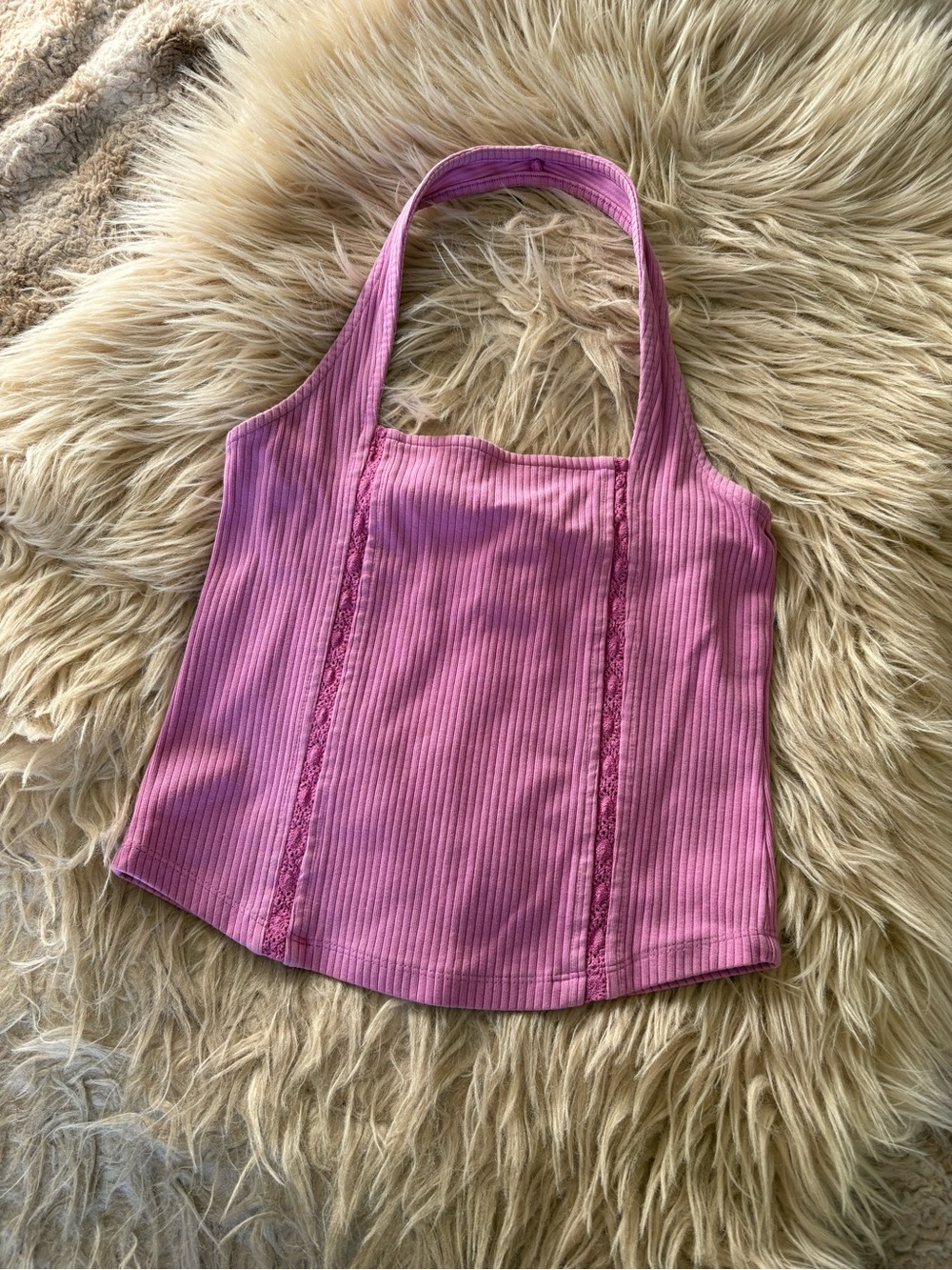 Pink Halter Top